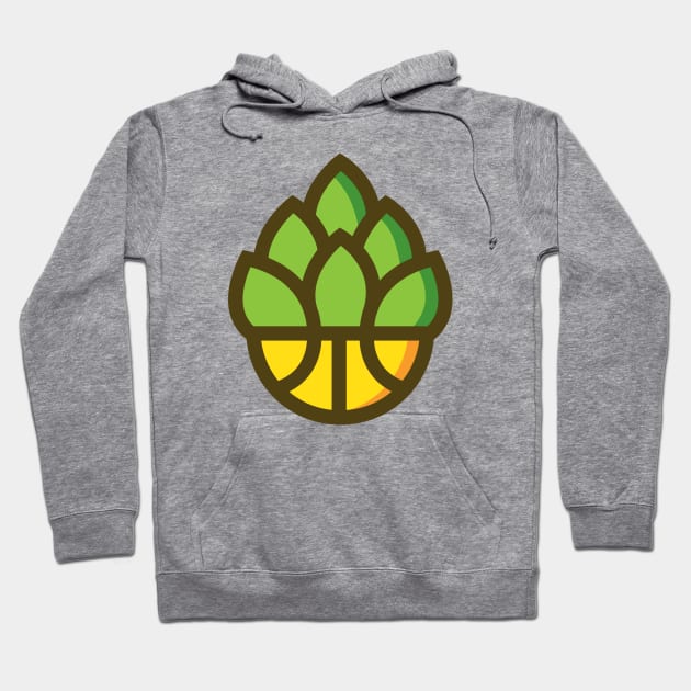 Basketball & Beer Hoodie by PodDesignShop